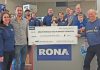 MRI Fundraising Update: Miller Lake RONA Leads Walsh Family Challenge with $5,030.00 Donation