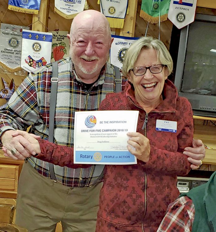 Rotary Doug Embleton Pat Cavan