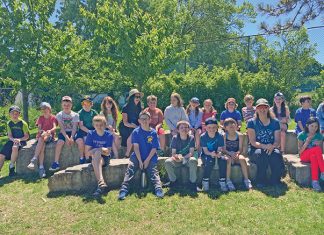 BPDS Grade 3/4 Students Recap Bruce Trail Garbage Clean Up Experience