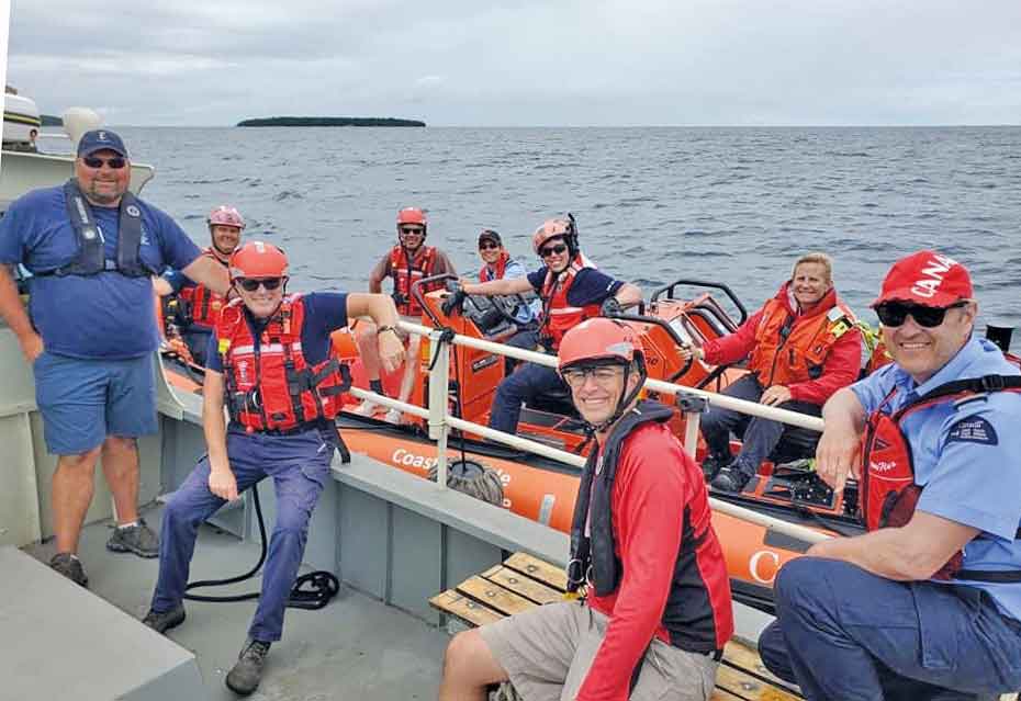 New Auxiliary Coast Guard Unit Formed in Tobermory Bruce Peninsula Press
