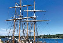 Tall Ship Playfair Coming to Tobermory July 14-17