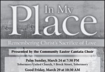 Cantata Choir Preparing for Performances – March 24 Tobermory, March 29 Lion’s Head & Neyaashiinigmiing