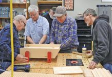 Bruce Men’s Shed Spring Into Action