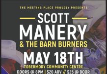 Season Kick-off Dance May 18th at the Tobermory Community Centre
