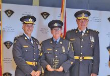 OPP Auxiliary Staff Sergeant Tom Buckley Receives OPP Auxiliary Member of the Year Accolade Award