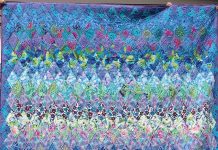 Outstanding Display at Annual “Airing of the Quilts”