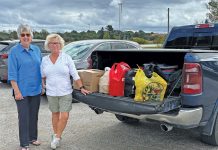 Lion’s Head & District Food Bank Distributes 2,000 lbs of Food in Thanksgiving Hampers