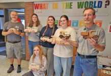 Bruce Men’s Shed News: Wooden Kits Donated to BPDS