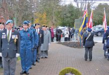 Community Honours Veterans at Local Remembrance Day Services