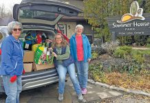 Summer House Park Supports Lion’s Head & District Food Bank