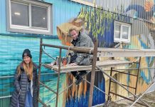 New Eye-Catching Mural at Hellyer’s Foodland