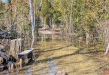 April Showers Bring Flooded Basements, Submerged Walkways and Fields To North Bruce