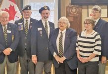Lion’s Head Legion Branch 202 Elects New Executive