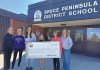 SWANS Donate To BPDS Grade 7/8 Class Trip to Ottawa