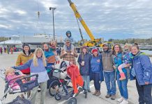 Crane Day in Lion’s Head Draws Many Young Spectators