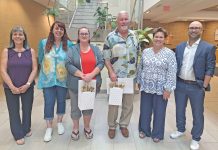 Connie Tackaberry Receives Award of Excellence for Volunteer Work at BPDS
