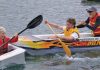Bruce Men’s Shed “Flamin’ Idiots” Competes at Annual Cardboard Boat Races