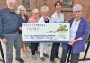 Peninsula SWANS Present Donations to Checkerboard Challenge and Footprints Conference