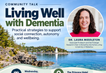 THSA Hosts “Living Well With Dementia” Community Talk November 25th