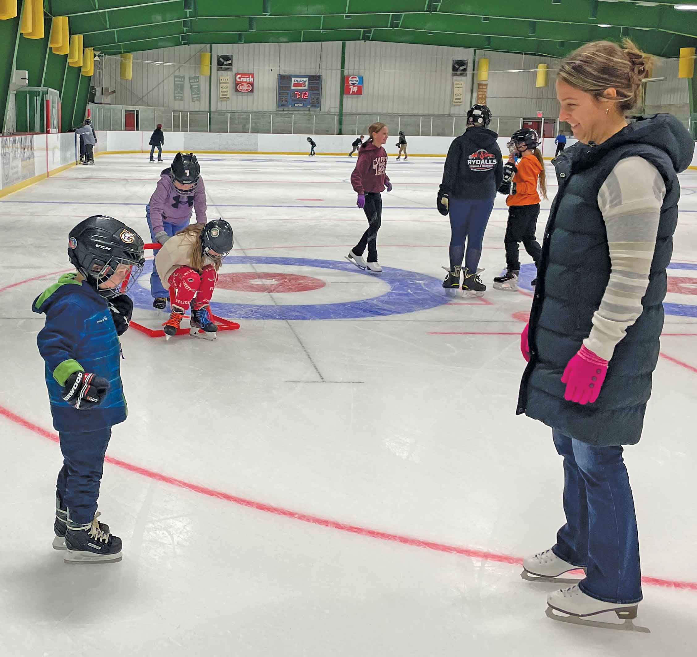 Lace Up Your Skates, The Ice is In