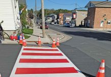New Veterans Crosswalk Unveiled in Lion’s Head