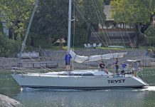 Sailboat Tryst Wins Ken Hodge Cup